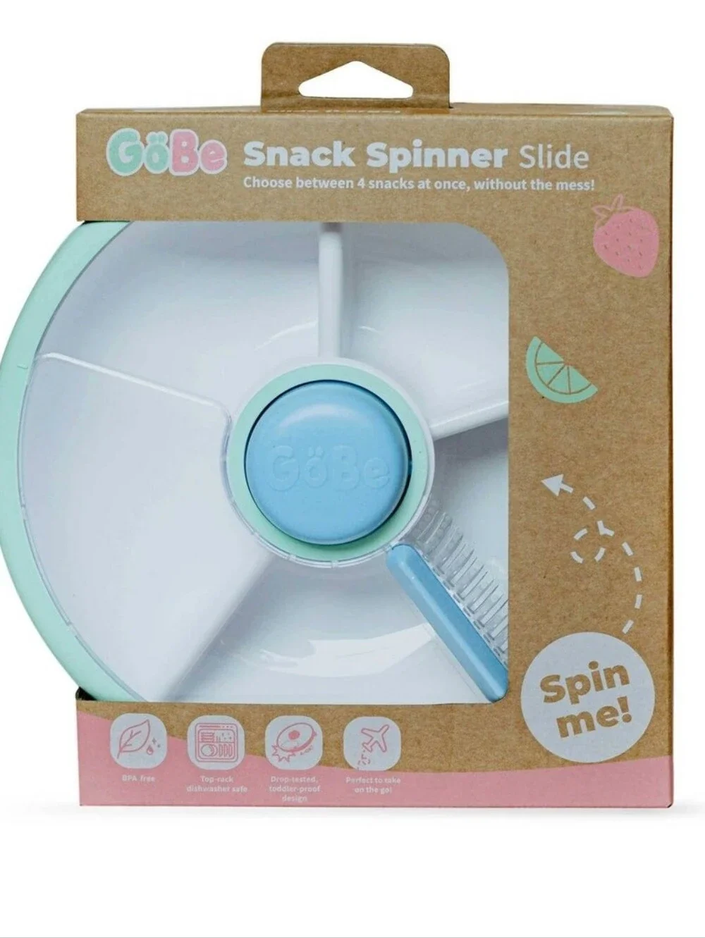 GöBe Mint & Light Blue snack organizer